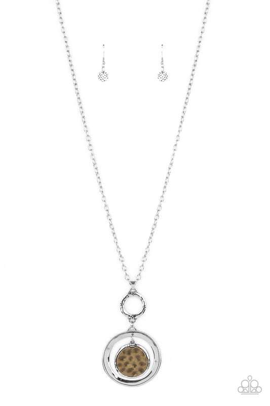 Paparazzi Relic Revival Silver Long Necklace