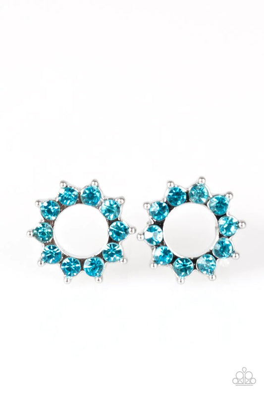 Paparazzi Richly Resplendent Blue Post Earrings - P5PO-BLXX-042XX