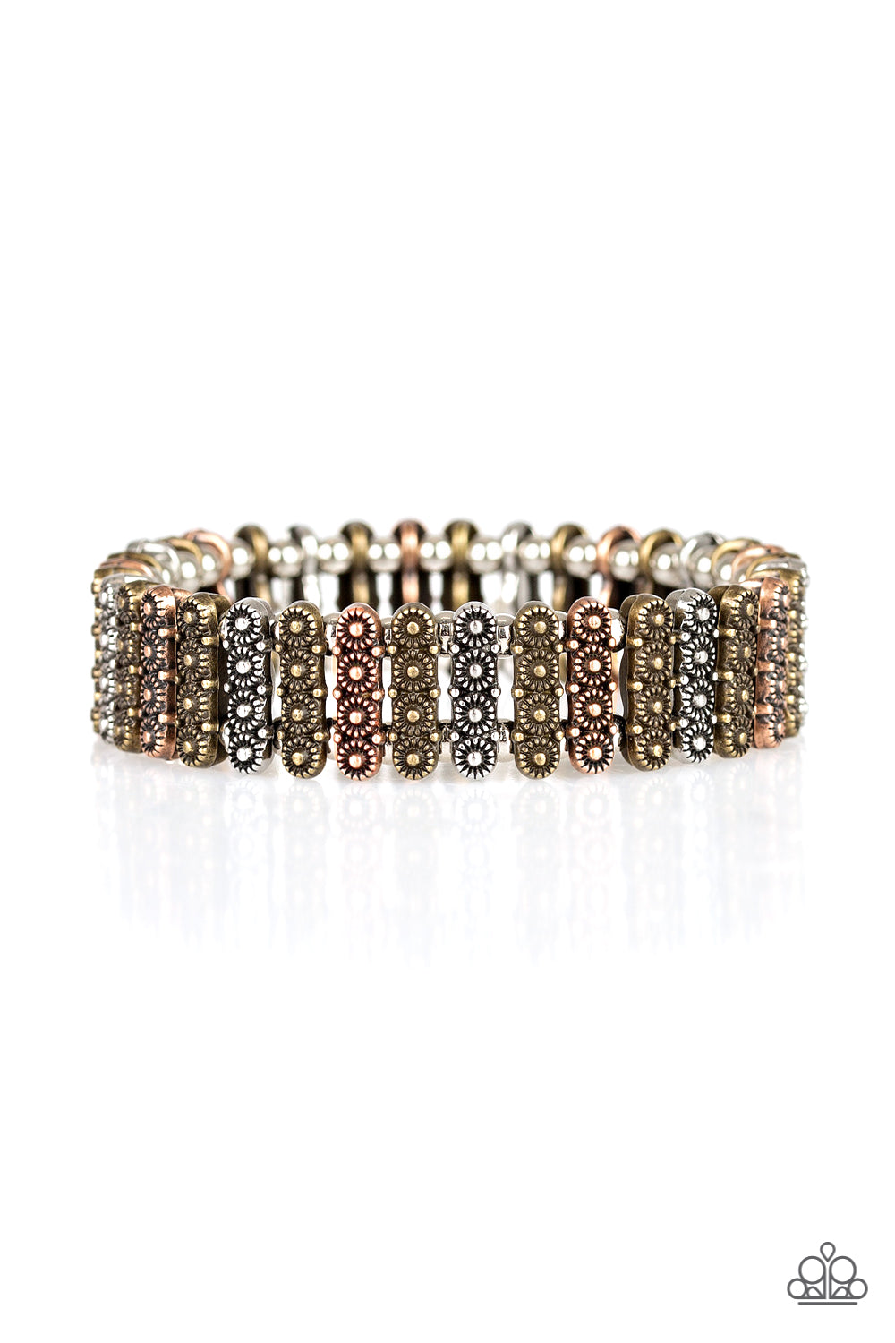 Paparazzi Rise With The Sun Multi Stretch Bracelet