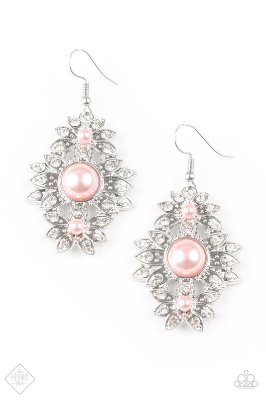 Copy of Paparazzi Rome Romance Orange Fishhook Earrings  - Fashion Fix Glimpses of Malibu July 2018