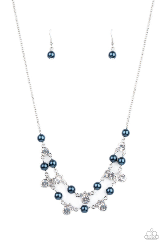 Paparazzi Royal Announcement Blue Short Necklace
