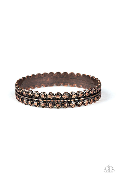 Paparazzi Rustic Relic Copper Bangle Bracelet