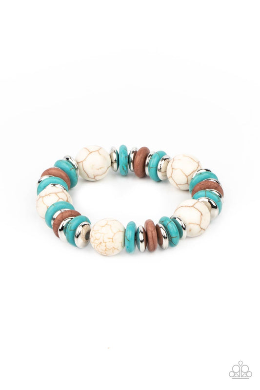 Paparazzi Rustic Rival Multi Stretch Bracelet