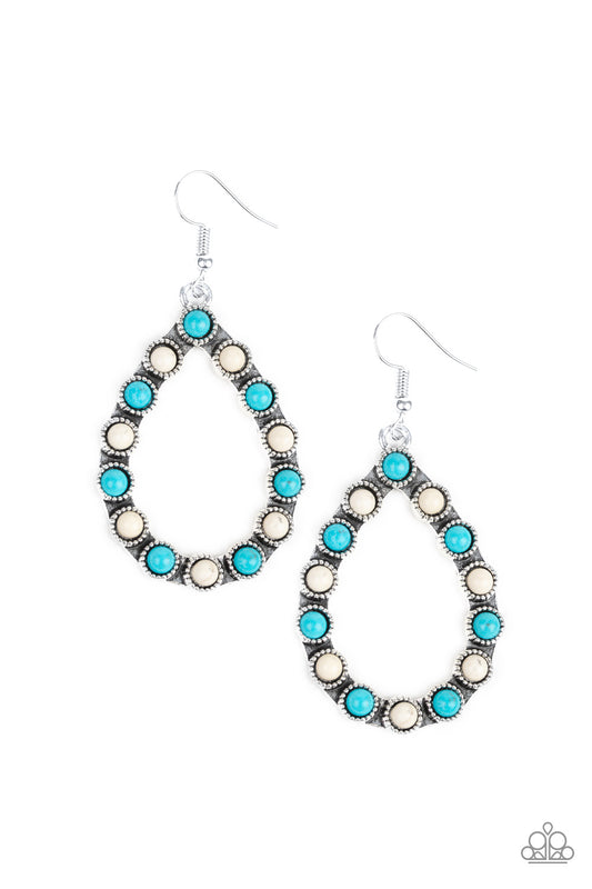 Paparazzi Sagebrush Sunsets Multi Fishhook Earrings - P5SE-MTXX-098XX