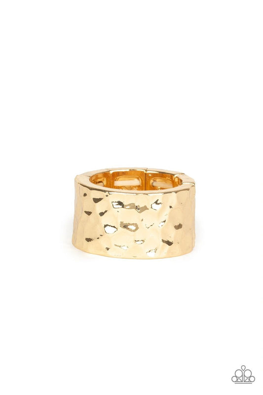 Paparazzi Self-Made Man Gold Men's Ring