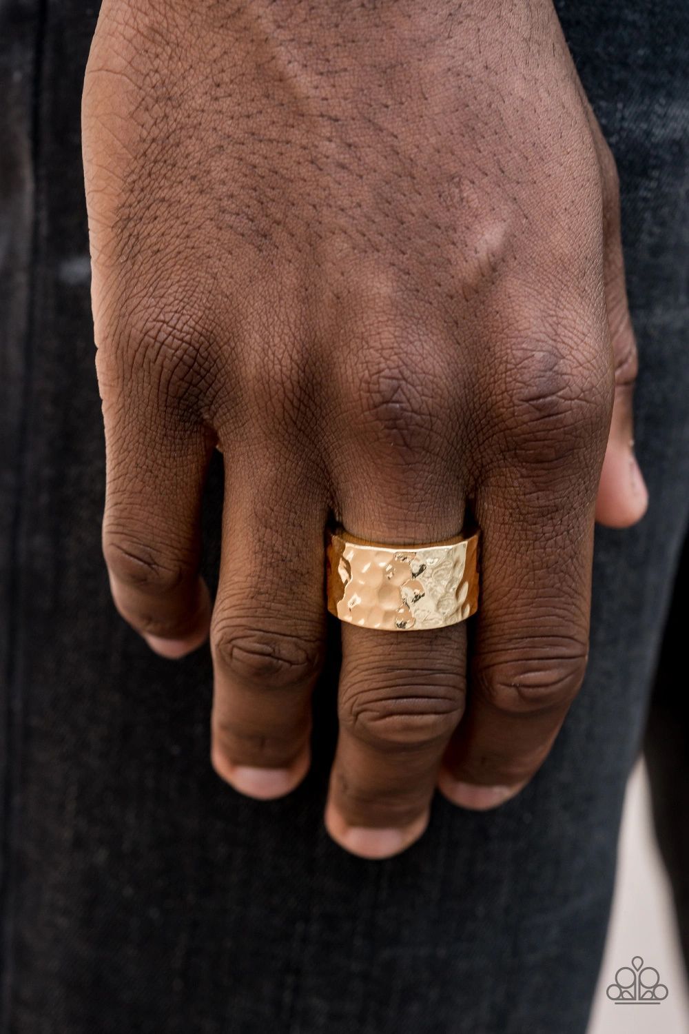 Paparazzi Self-Made Man Gold Men's Ring
