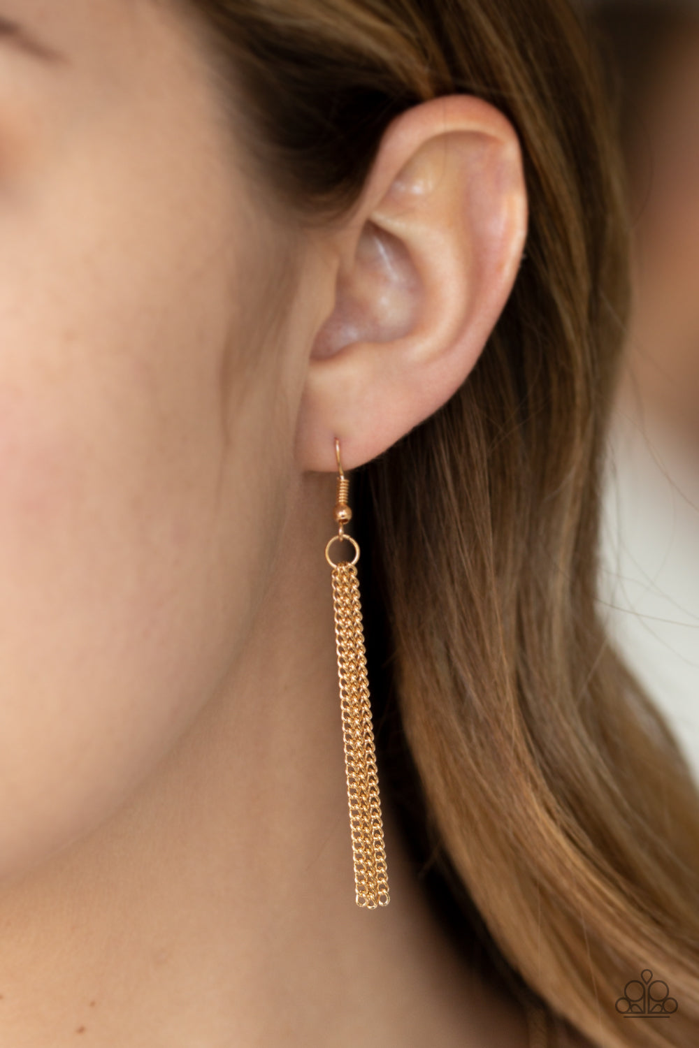 Paparazzi Show and SHELL Gold Long Necklace