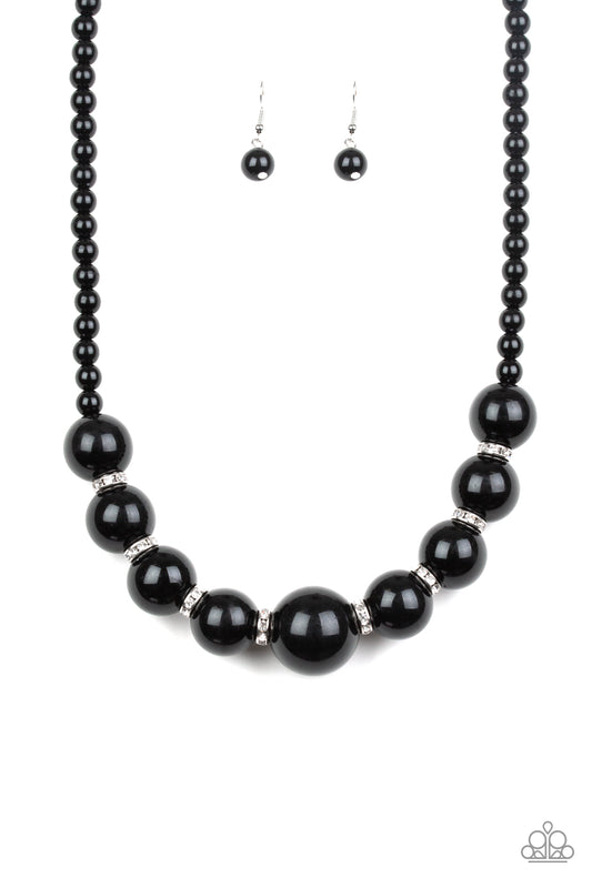 Paparazzi SoHo Socialite Black Short Necklace