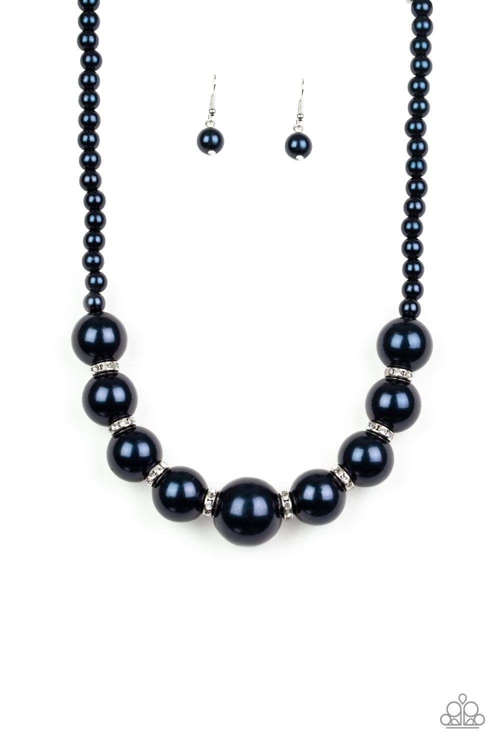 Paparazzi SoHo Socialite Blue Short Necklace