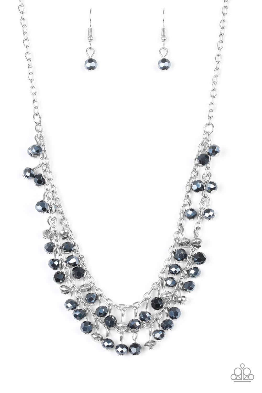 Paparazzi So In Season Blue Short Necklace