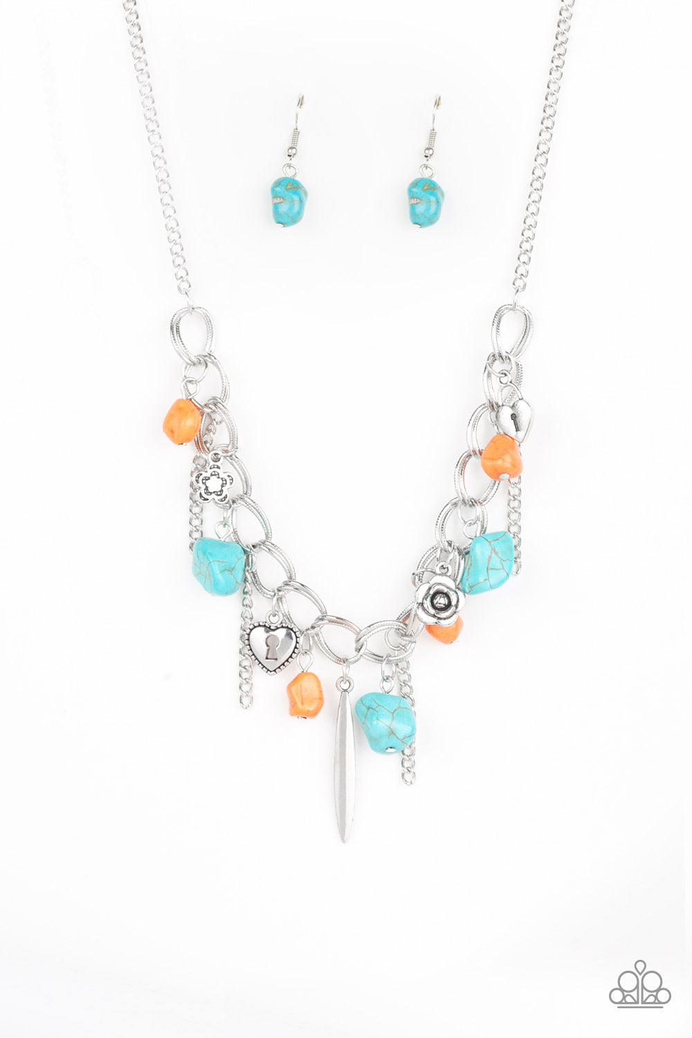 Paparazzi Southern Sweetheart Multi Short Necklace