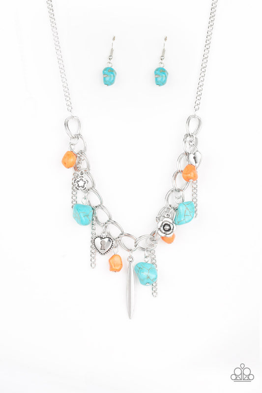Paparazzi Southern Sweetheart Multi Short Necklace