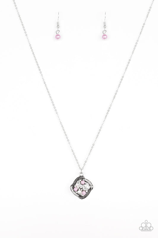 Paparazzi Speaking Of Timeless Purple Short Necklace