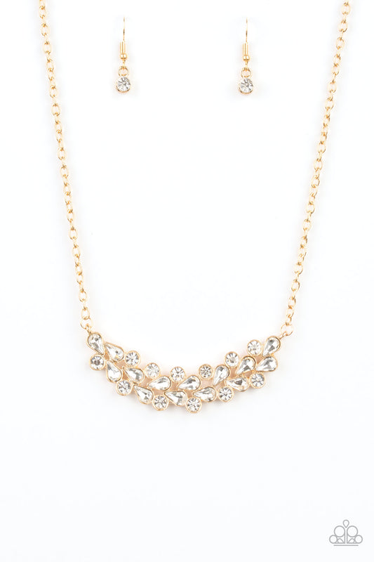 Paparazzi Special Treatment Gold Short Necklace
