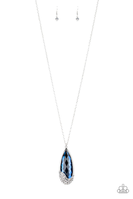 Paparazzi Spellbound Blue Long Necklace