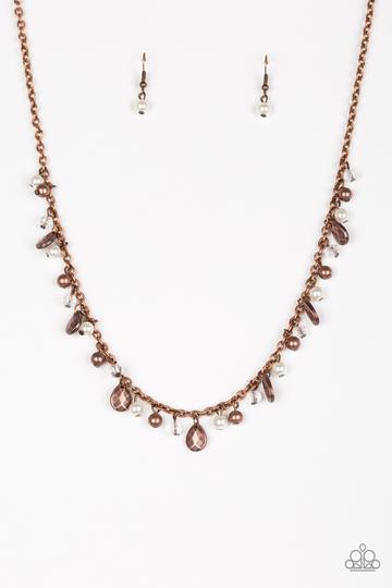 Paparazzi Spring Sophistication Copper Short Necklace