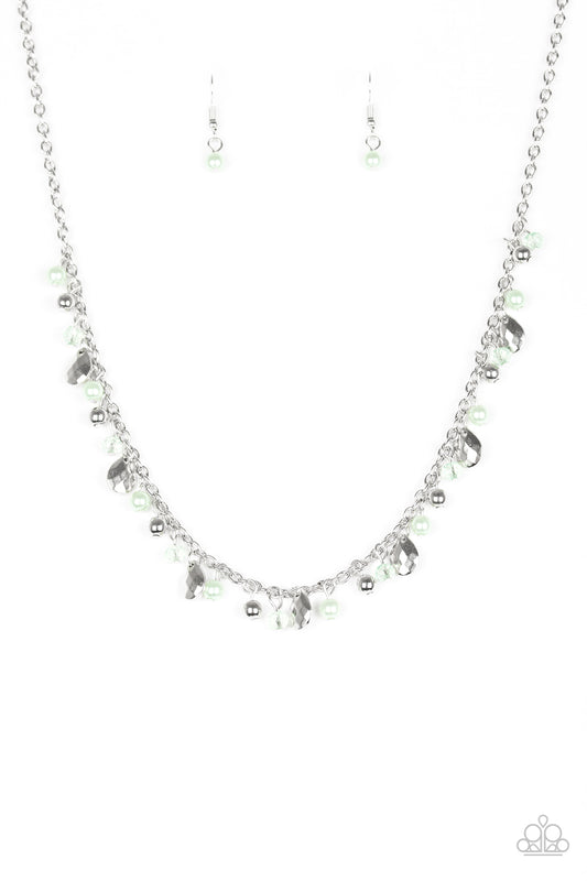 Paparazzi Spring Sophistication Green Short Necklace