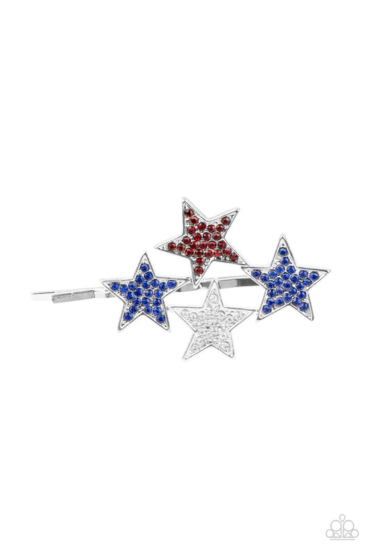 Paparazzi Stellar Celebration Blue Hairbow - P7SS-BLXX-169XX