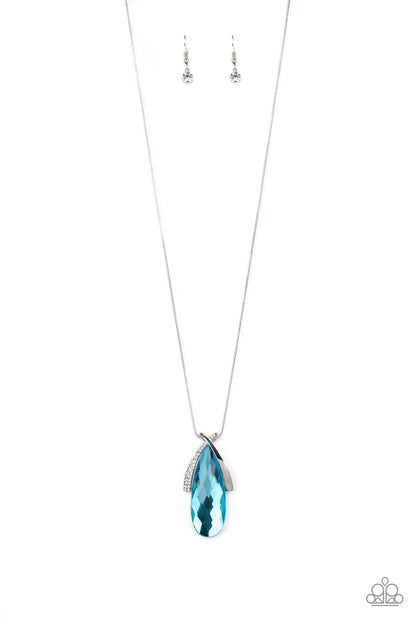 Paparazzi Stellar Sophistication Blue Long Necklace