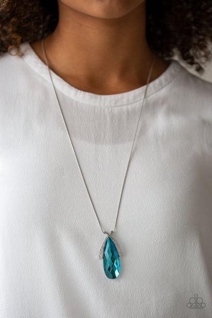 Paparazzi Stellar Sophistication Blue Long Necklace