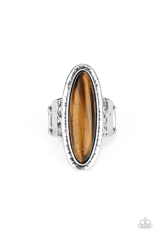 Paparazzi Stone Mystic Brown Tiger's Eye Ring - Convention 2020