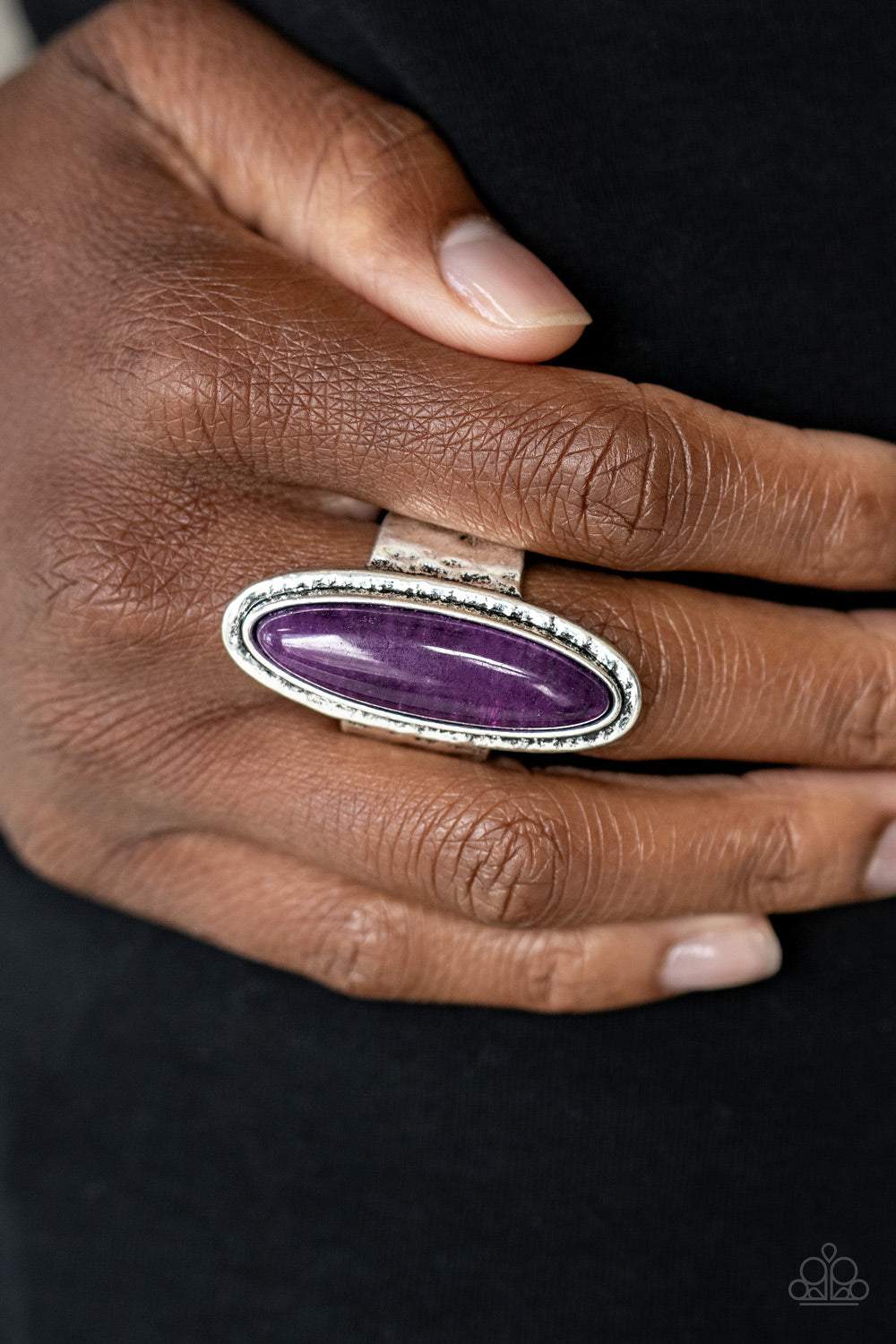 Paparazzi Stone Mystic Purple Stone Ring