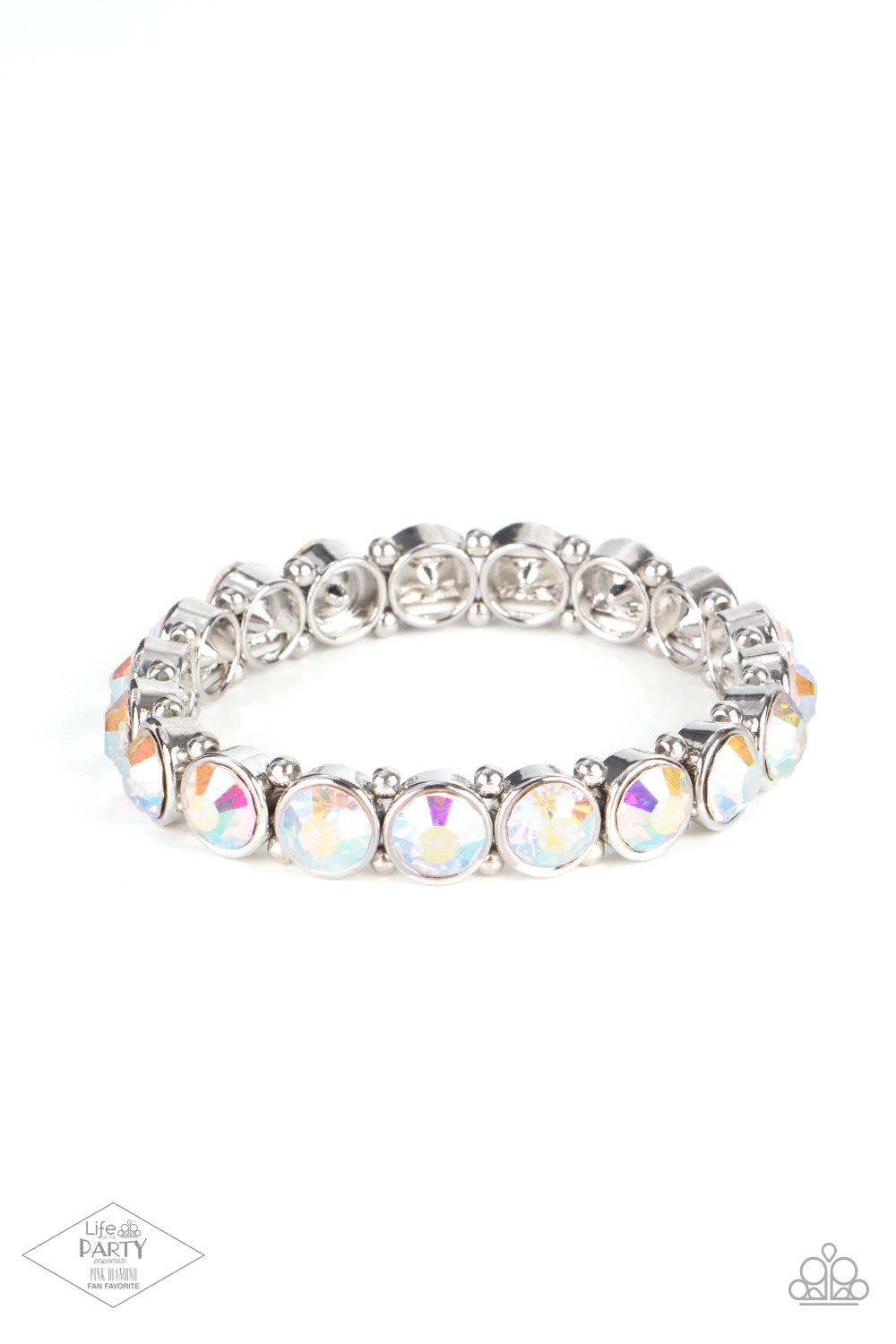 Paparazzi Sugar-Coated Sparkle Multi Stretch Bracelet - Life Of The Party Exclusive