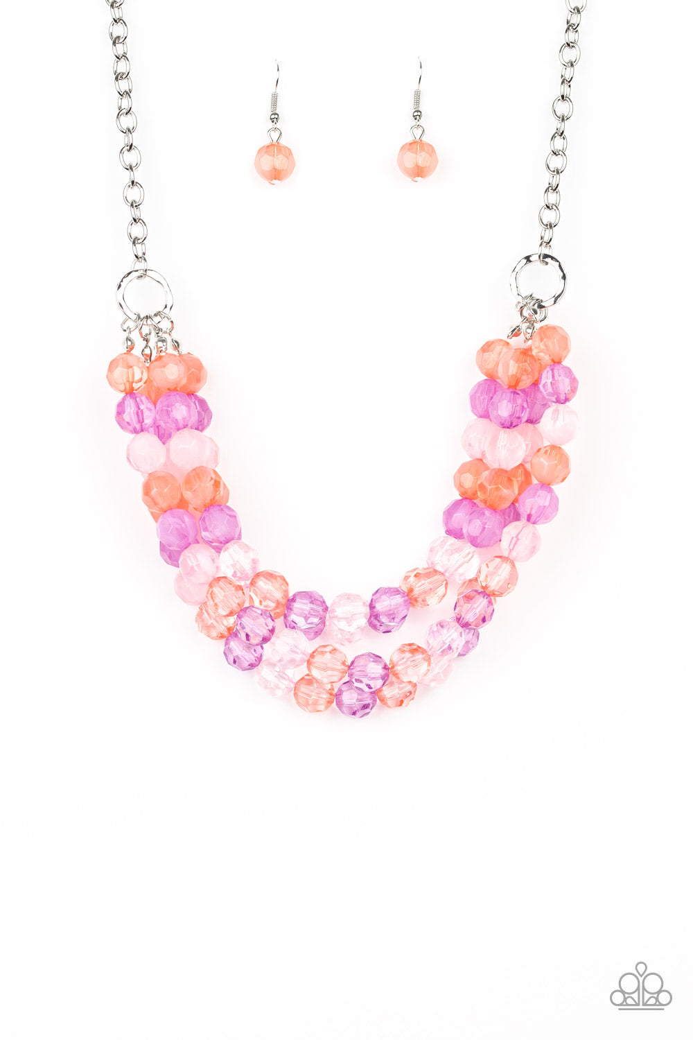 Paparazzi Summer Ice Multi Short Necklace