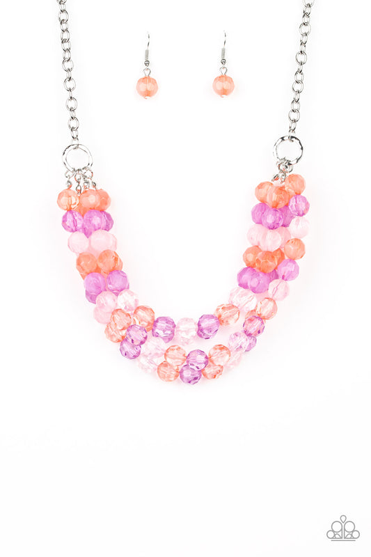 Paparazzi Summer Ice Multi Short Necklace