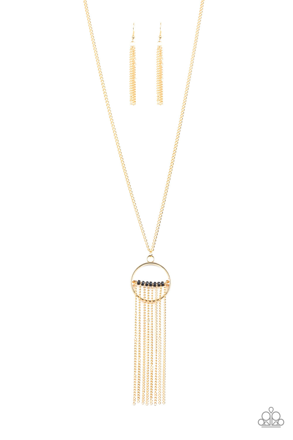 Paparazzi Terra Tassel Gold Long Necklace