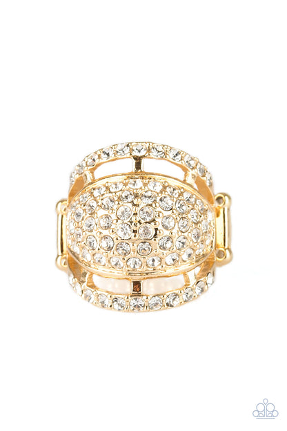 Paparazzi The Seven-FIGURE Itch Gold Ring