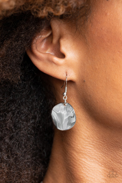 Paparazzi Tie Dye Drama Yellow Short Necklace