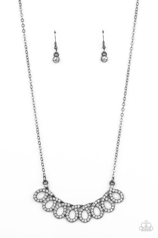 Paparazzi Timeless Trimmings Black Short Necklace