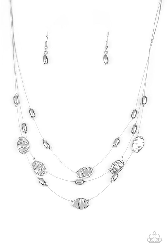 Paparazzi Top Zen Silver Short Necklace