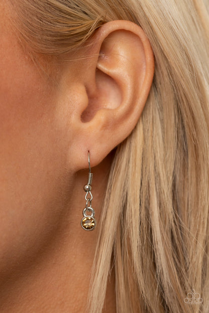 Paparazzi Total Head-Turner Brown Short Necklace