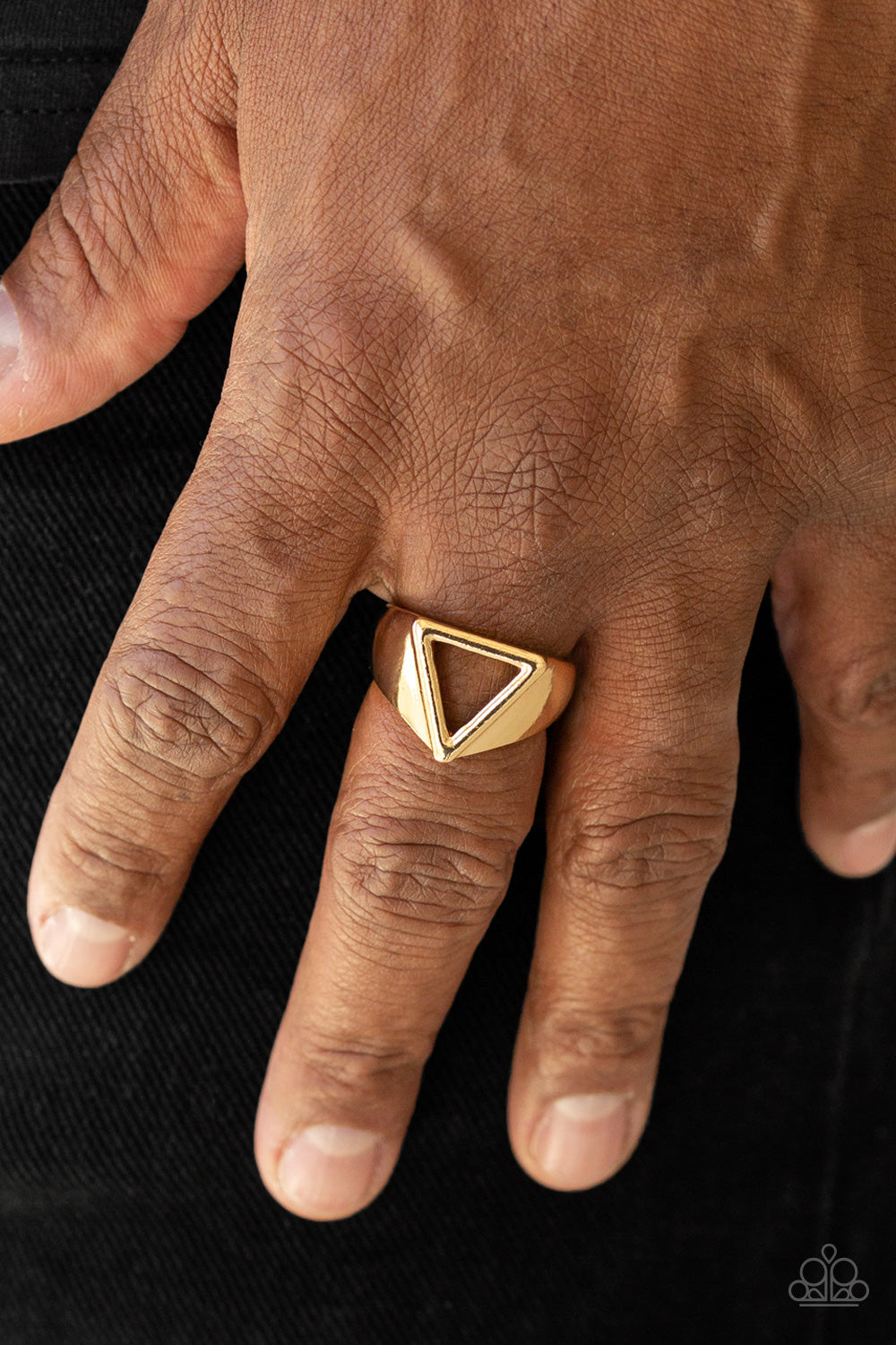 Paparazzi Trident Gold Men's Ring