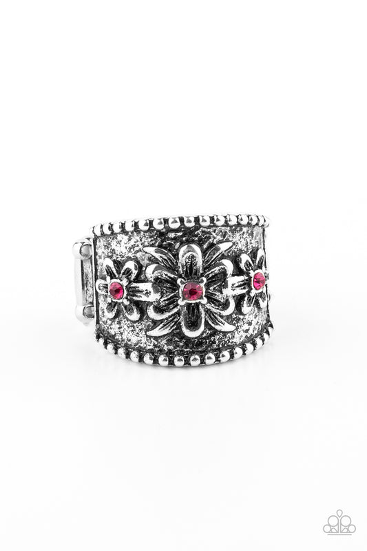 Paparazzi Tropical Nights Pink Ring