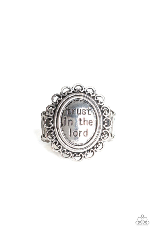 Paparazzi Trust Silver Ring