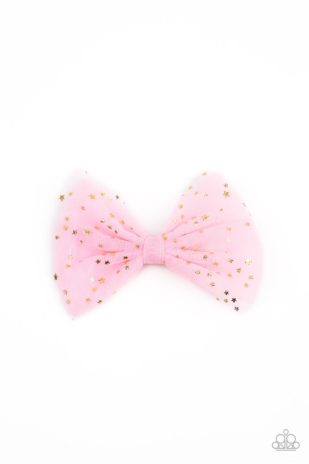 Paparazzi Twinkly Tulle Pink Hairbow