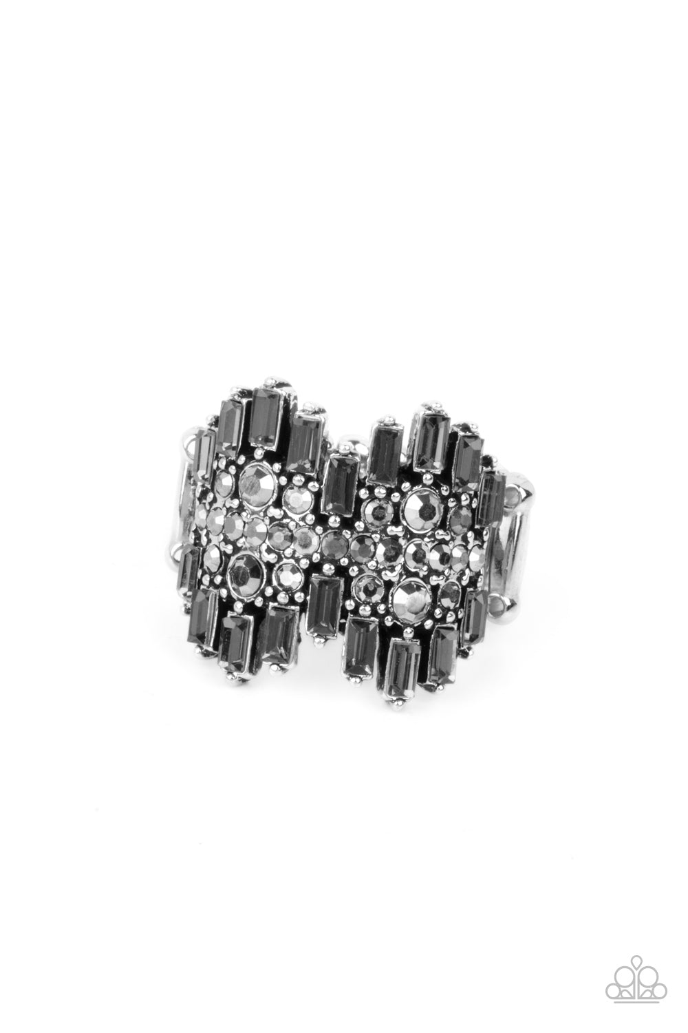 Paparazzi Urban Empire Silver Ring - P4ED-SVXX-095XX