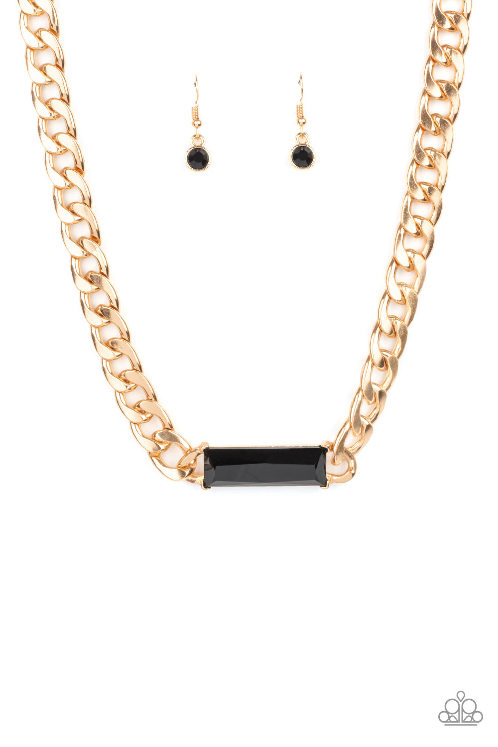 Paparazzi Urban Royalty Gold Short Necklace