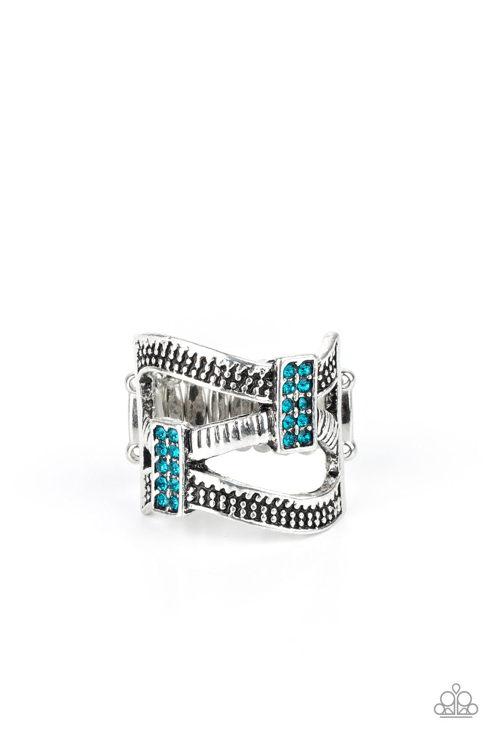 Paparazzi Urban Upscale Blue Ring