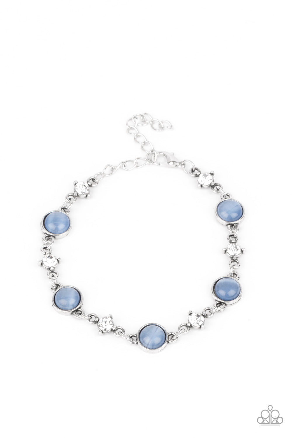 Paparazzi Use Your Illumination Blue Clasp Bracelet