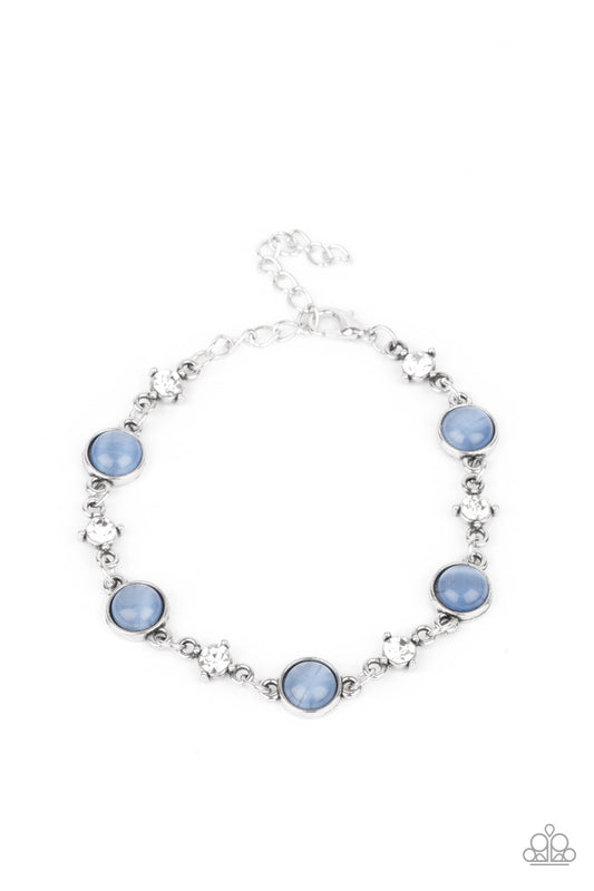 Paparazzi Use Your Illumination Blue Clasp Bracelet