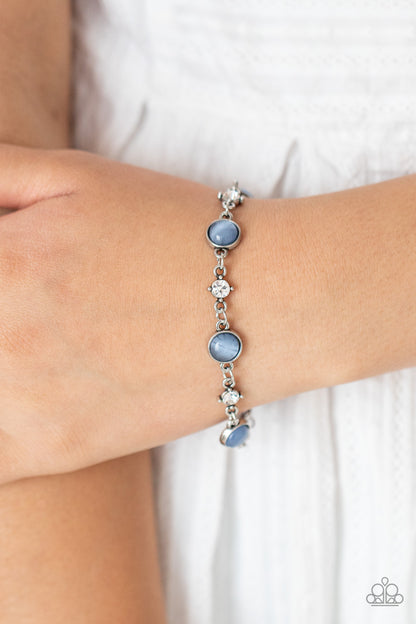 Paparazzi Use Your Illumination Blue Clasp Bracelet