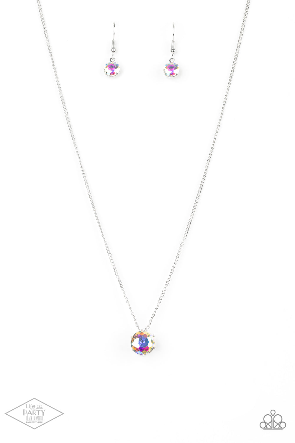 Paparazzi What A Gem Multi Short Necklace - Life Of The Party Exclusive