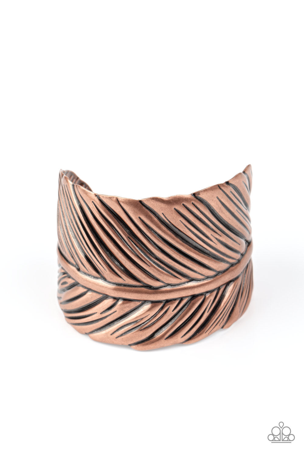 Paparazzi Where There's A Quill, There's A Way Copper Cuff Bracelet